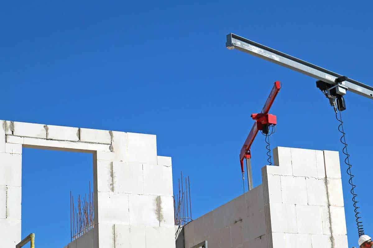 Mauerwerk aus Kalksandstein-Planelementen